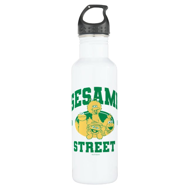 Sesame Street | Vintage 1969 710 Ml Water Bottle (Front)