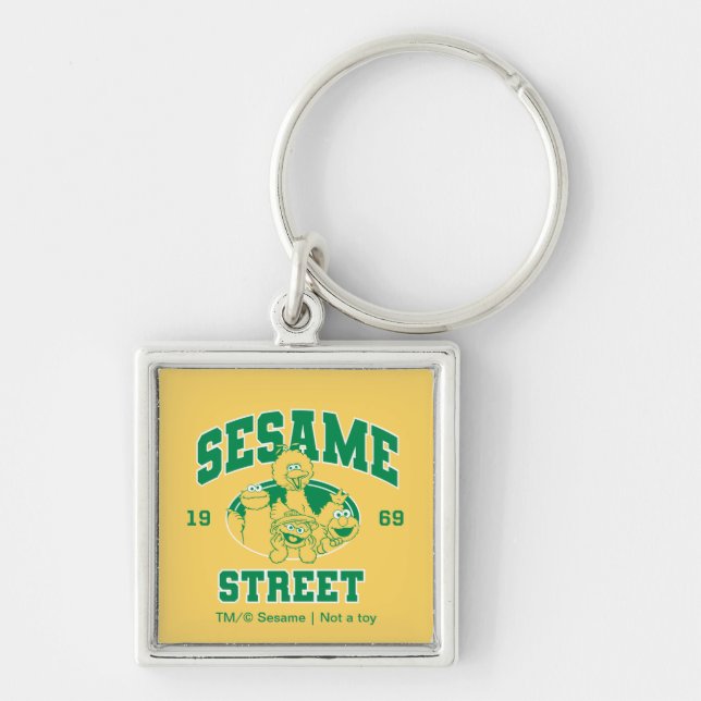 Sesame Street | Vintage 1969 Keychain (Front)