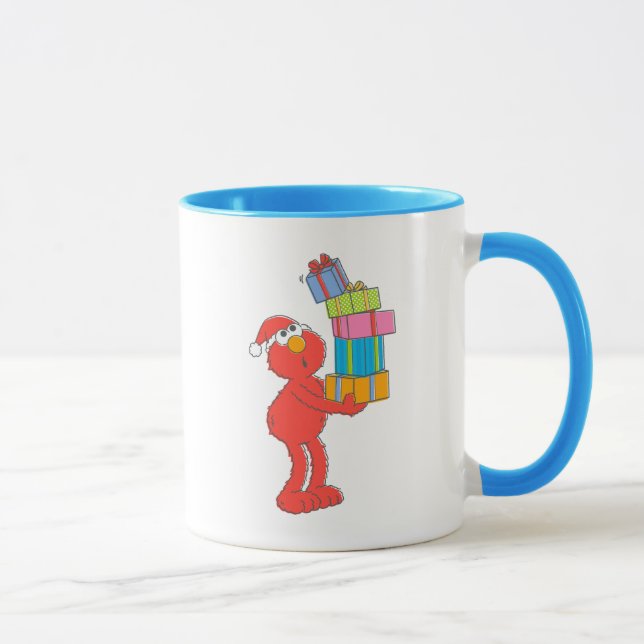 Sesame Street | Vintage Elmo and Presents Mug (Right)