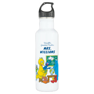 Sesame Street   World's Greatest Teacher 710 Ml Water Bottle