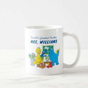 Sesame Street World's Greatest Teacher Coffee Mug