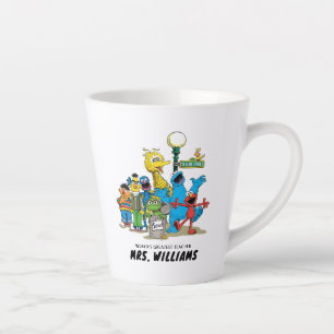 Sesame Street World's Greatest Teacher Latte Mug
