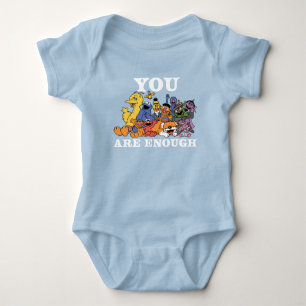 Sesame Street You Are Enough Baby Bodysuit