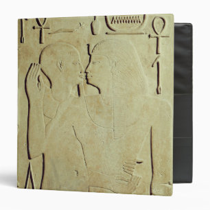 Sesostris I  being Embraced by the God Ptah Binder