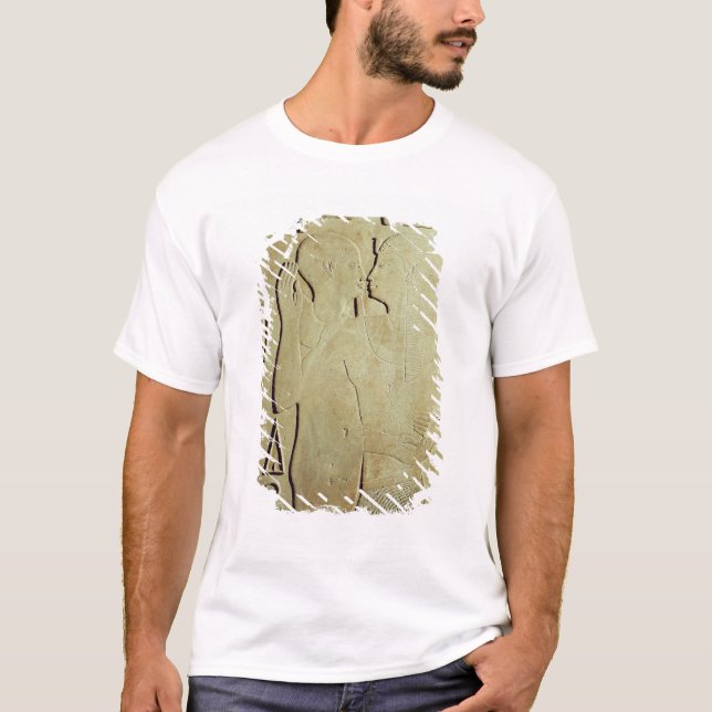 Sesostris I  being Embraced by the God Ptah T-Shirt (Front)