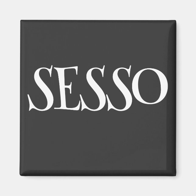 SESSO MAGNET (Front)