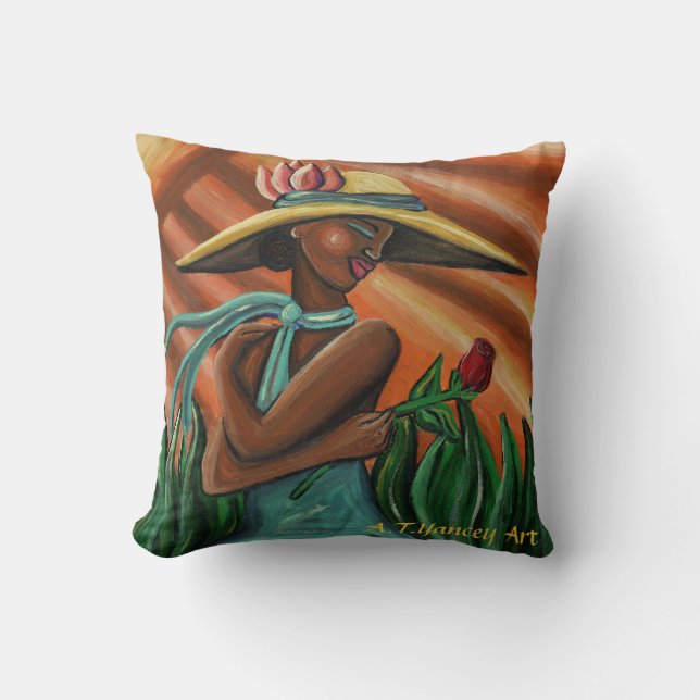 S'est levé pour un coussin de rose (Recto)