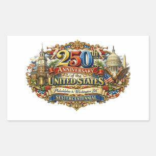 SESTERCENTENNIAL STICKER