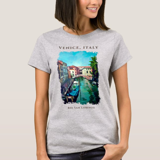 Sestiere Castello | Chemise T-Shirt Venise, Italie (Devant)