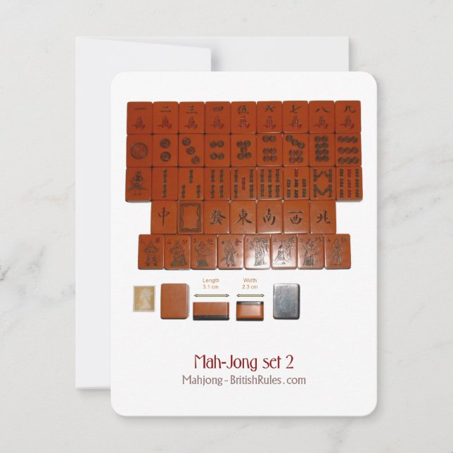 Set 2 – Explanatory card (Front)