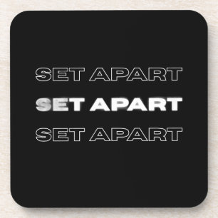 Set Apart Coaster – Christian Home Décor