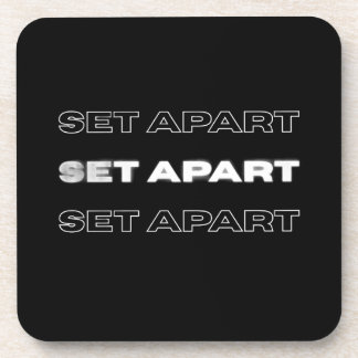 Set Apart Coaster – Christian Home Décor