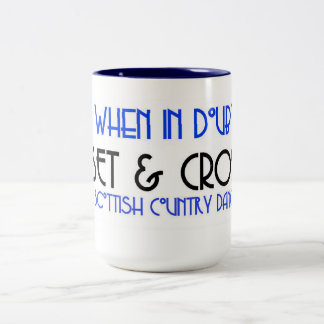 Set & Cross Two-Tone Coffee Mug