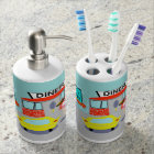 ensemble de Bath de wagon-restaurant des années