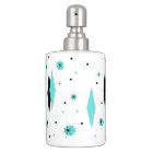 Rétros diamants de turquoise et ensemble de Bath