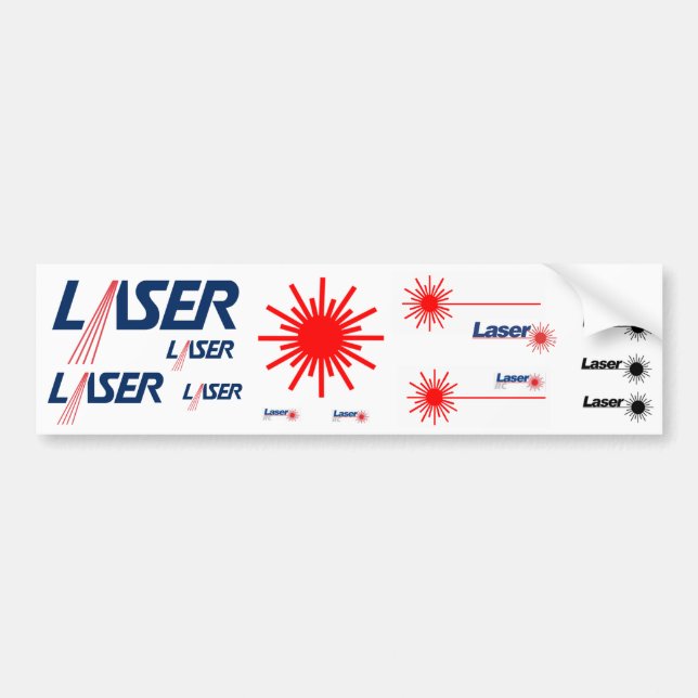Set de Stickers Laser n°4 (Devant)