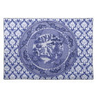 Set de table bleu v4 de conception de la Chine de