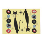 Chat frais moderne de MCM de la rétro moitié du