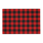 Plaid rouge