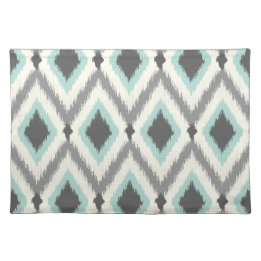 Set De Table Tribal Ikat Chevron