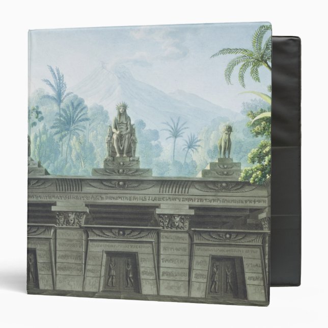 Set design for Act I Scene xv of 'The Magic Binder (Front/Inside)