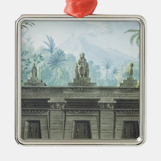 Set design for Act I Scene xv of 'The Magic Metal Ornament (Front)