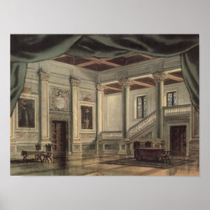 Set design for Act III Poster