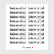 Set of 18 ABA Labels | Autism Therapy Stickers