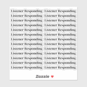 Set of 26 ABA Labels Autism Therapy Stickers