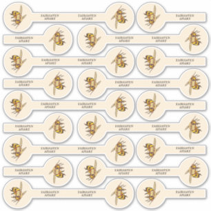 Set of 27 Photo Honey Jar Security Lid Custom-Cut