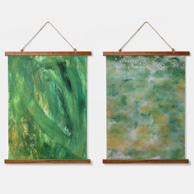 Set of 2 Abstract Wall Tapestries (Double)