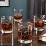 Set of 4 Engraved Aviator Whiskey Glasses<br><div class="desc">These whiskey glasses are crafted from premium glass and feature a thick base to discourage condensation. A great gift for anyone who loves to take to the skies, this set of glassware is sure to look great in any pilot's glassware collection. Whiskey glasses measure 4.5 x 3 and can hold...</div>
