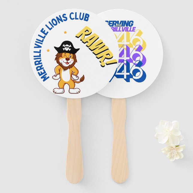 Set of Fans (Front and Back)