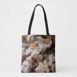 Set of flowers, greeting card abstract, anniversa tote bag