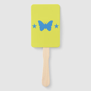 Set of hand fans with flag of Bady Bassit