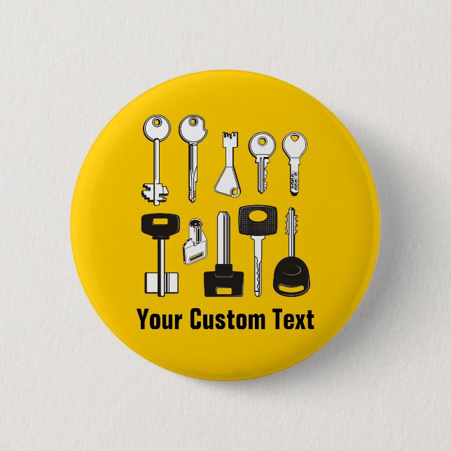 Set of Keys 2 Inch Round Button (Front)