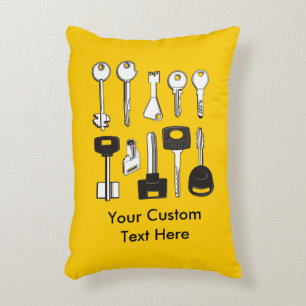 Set of Keys Accent Pillow