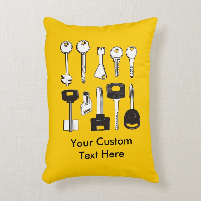 Set of Keys Accent Pillow (Front(Vertical))