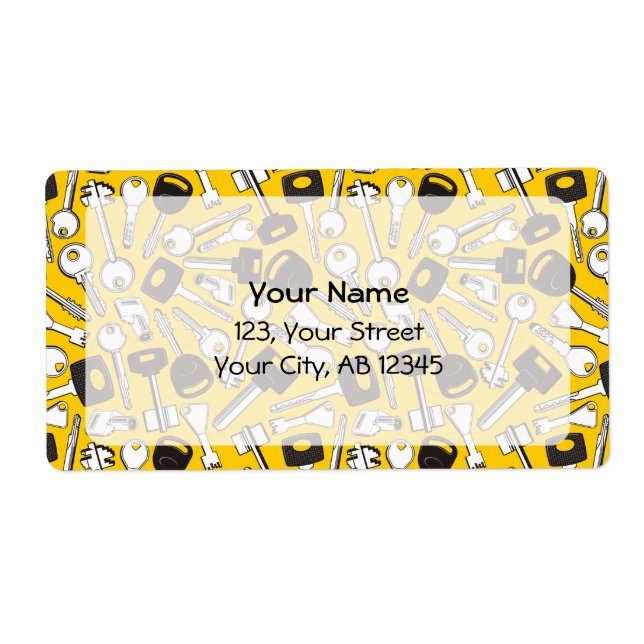 Set of Keys Background (Front)