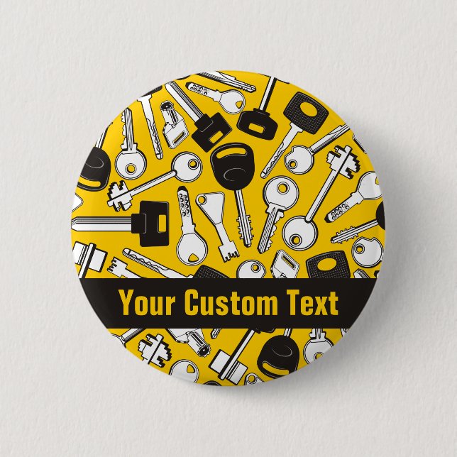 Set of Keys Background 2 Inch Round Button (Front)