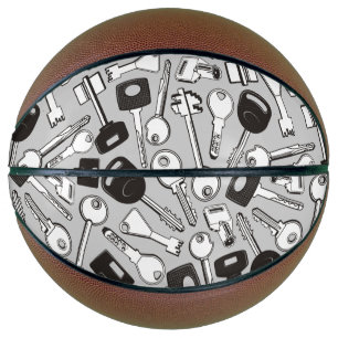 Set of Keys Background Basketball