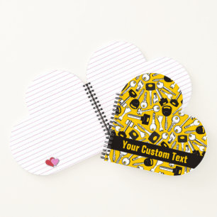 Set of Keys Background Notebook