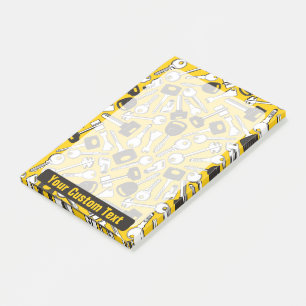 Set of Keys Background Post-it Notes