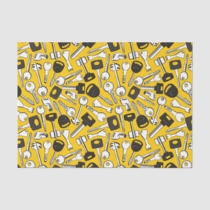 Set of Keys Background Tissue Paper