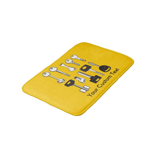 Set of Keys Bath Mat (Angled)