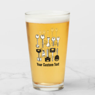 Set of Keys Glass