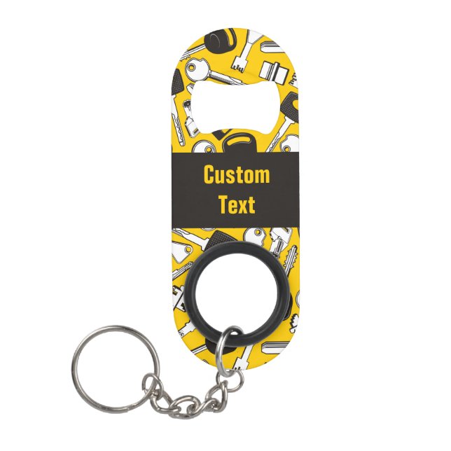 Set of Keys Keychain Bottle Opener (Front)