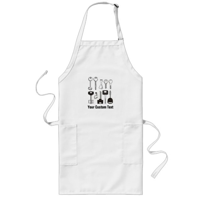 Set of Keys Long Apron (Front)