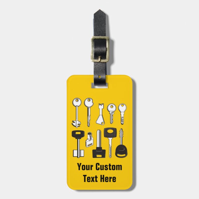 Set of Keys Luggage Tag (Front Vertical)