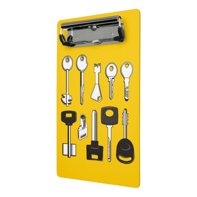 Set of Keys Mini Clipboard (Angled2)